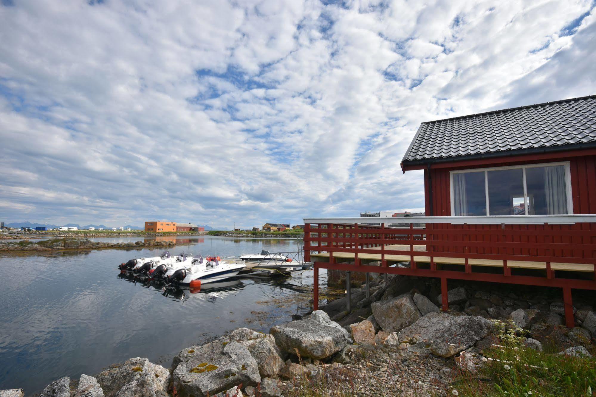 Lankanholmen Sea Cabins Andenes Exteriör bild